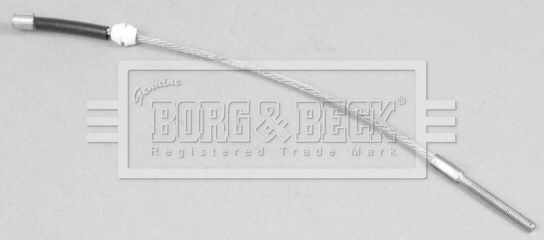 BORG & BECK Тросик, cтояночный тормоз BKB2589